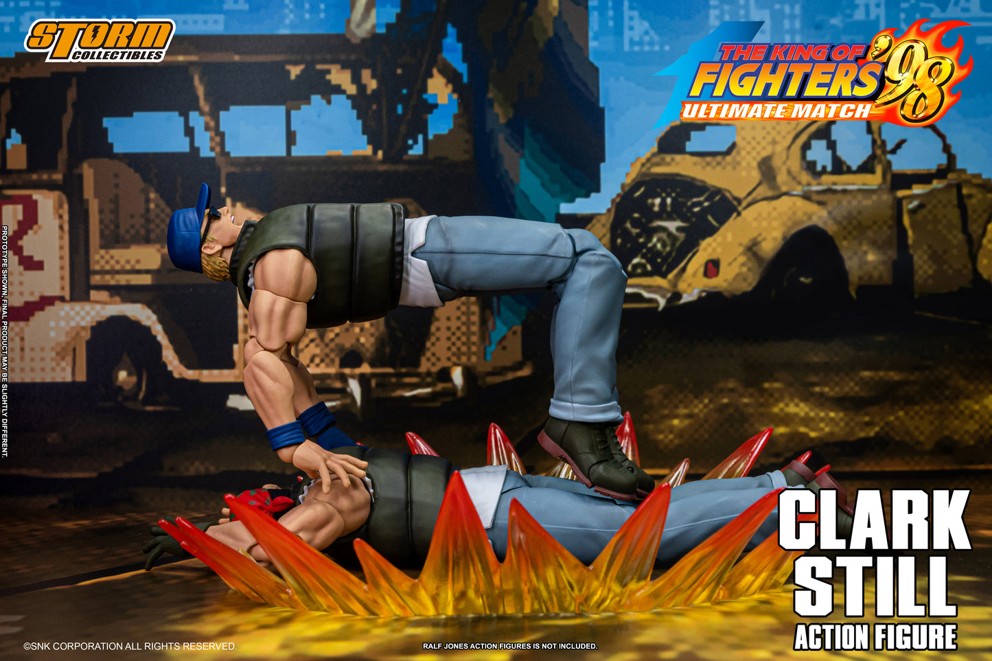 In Stock: CLARK STILL - The King of Fighter ‘98 UM Action Figure