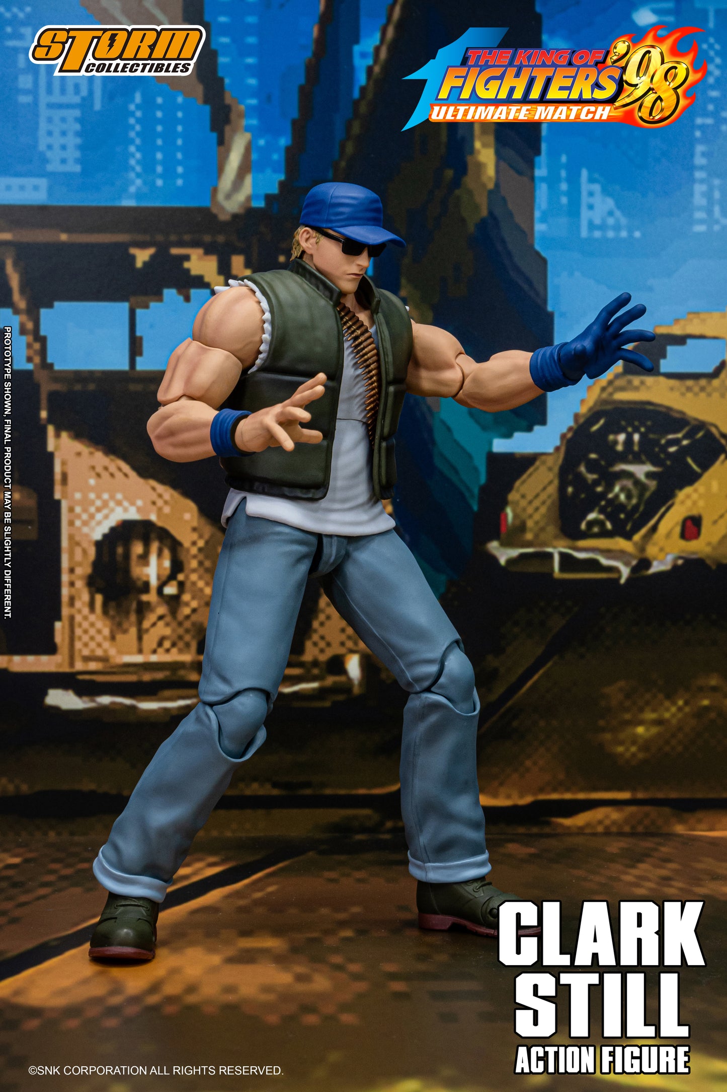 In Stock: CLARK STILL - The King of Fighter ‘98 UM Action Figure