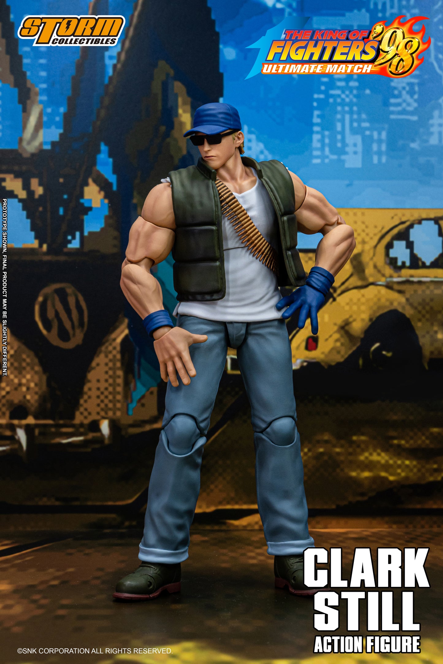 In Stock: CLARK STILL - The King of Fighter ‘98 UM Action Figure