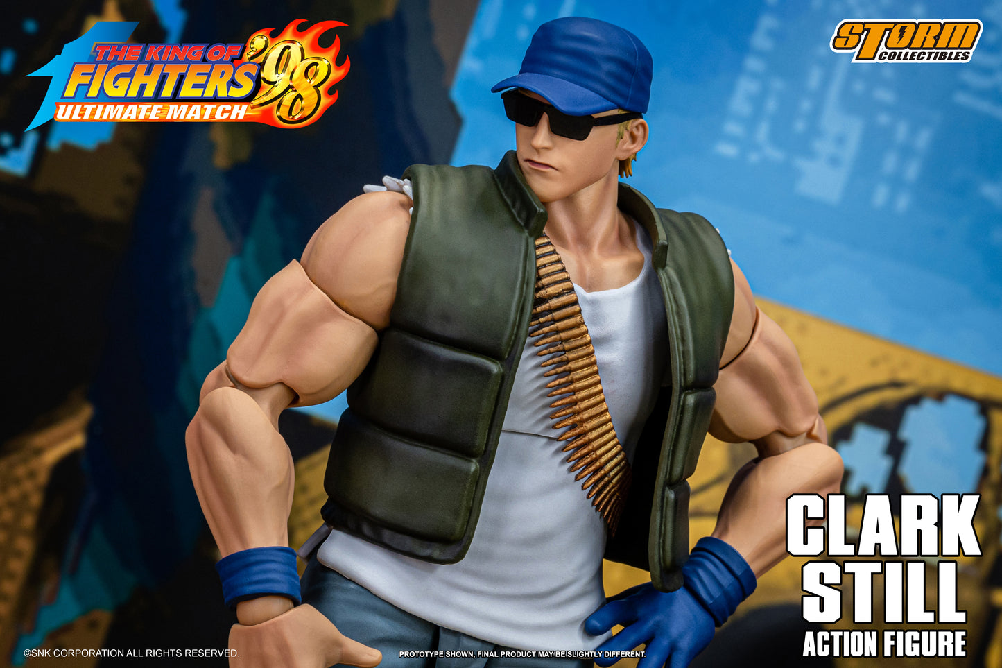 In Stock: CLARK STILL - The King of Fighter ‘98 UM Action Figure