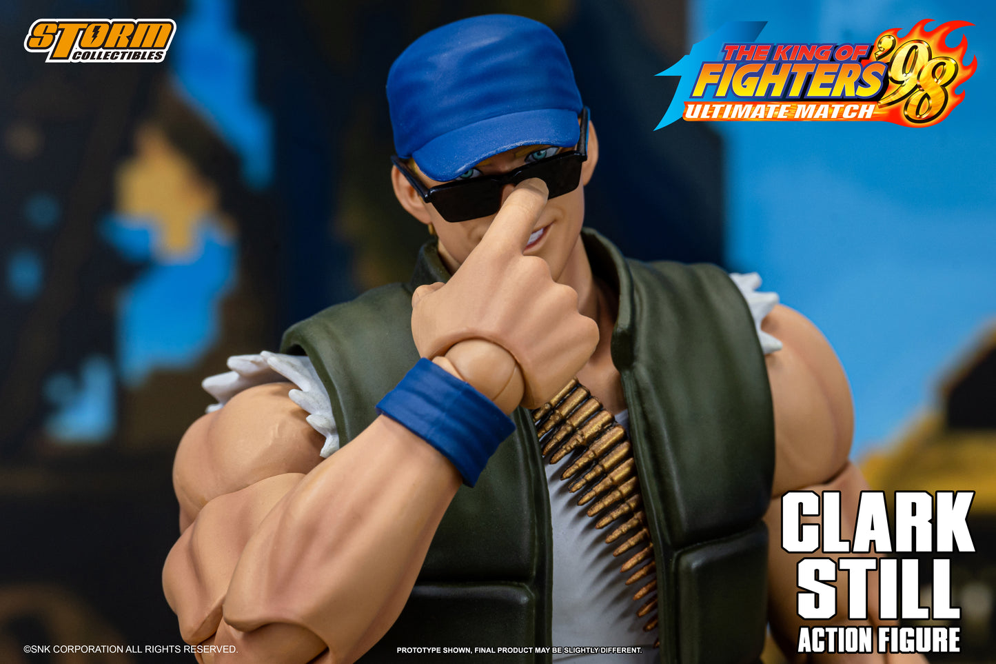 In Stock: CLARK STILL - The King of Fighter ‘98 UM Action Figure