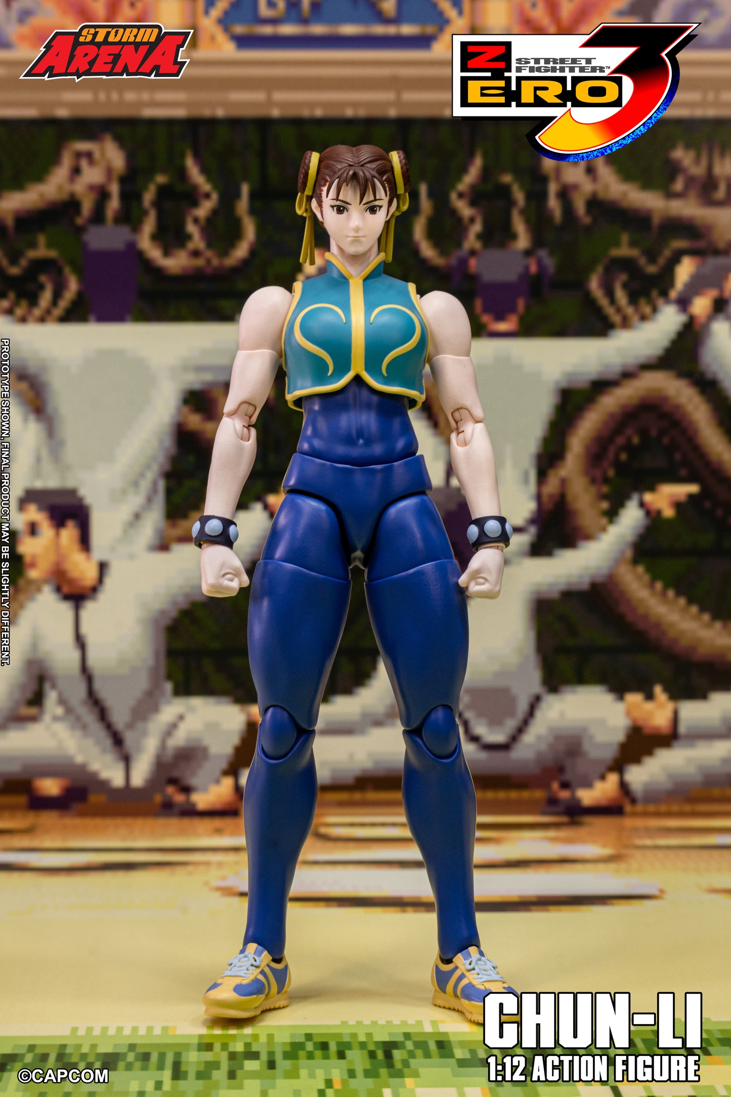 Pre-order: CHUN-LI - STREET FIGHTER ALPHA (ZERO) 3 "STORM ARENA" 1/12 Scale