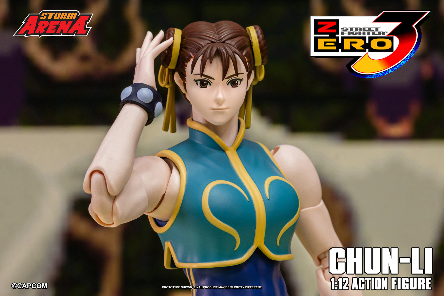 Pre-order: CHUN-LI - STREET FIGHTER ALPHA (ZERO) 3 "STORM ARENA" 1/12 Scale