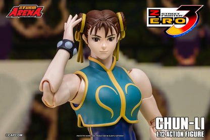 Pre-order: CHUN-LI - STREET FIGHTER ALPHA (ZERO) 3 "STORM ARENA" 1/12 Scale
