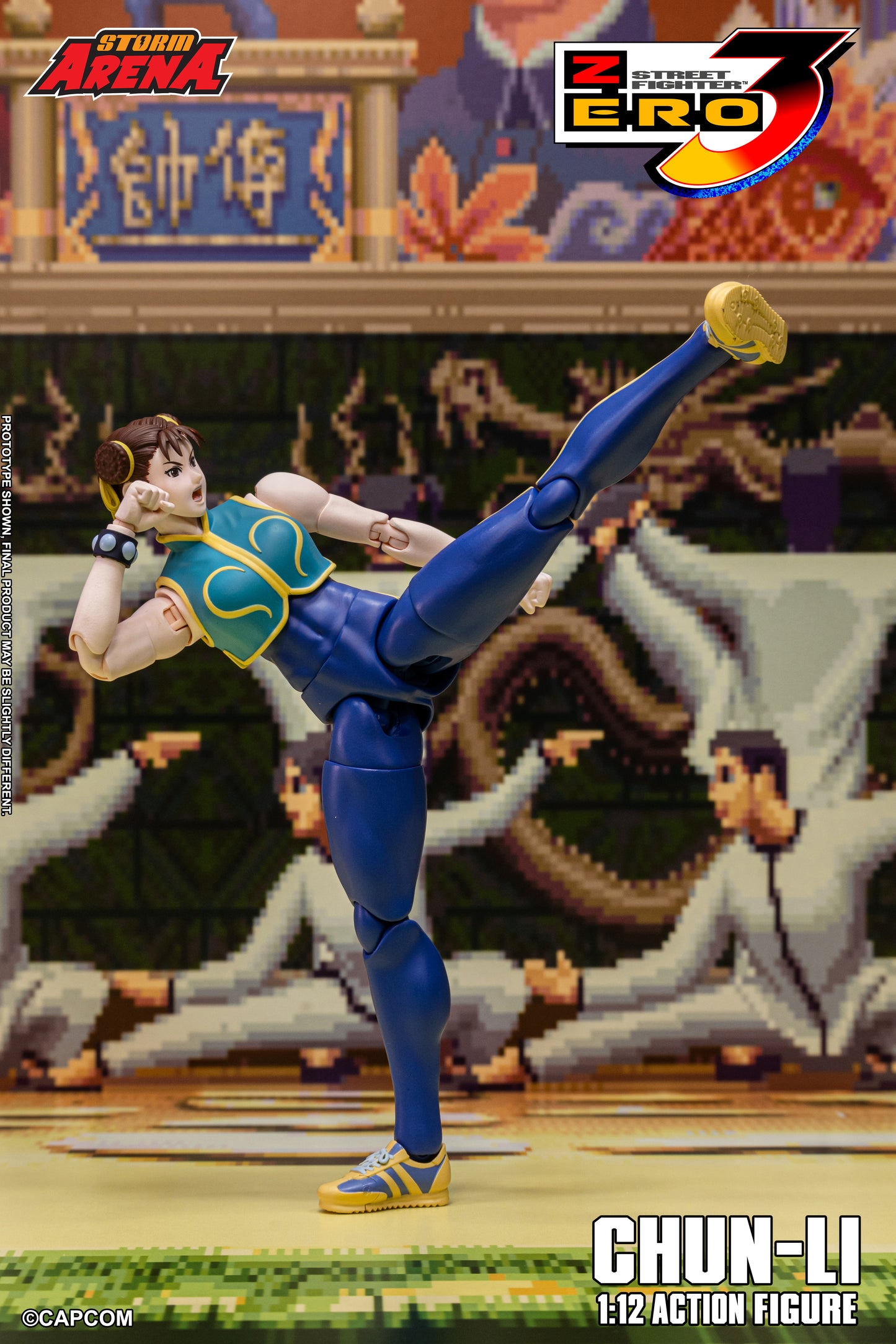 Pre-order: CHUN-LI - STREET FIGHTER ALPHA (ZERO) 3 "STORM ARENA" 1/12 Scale