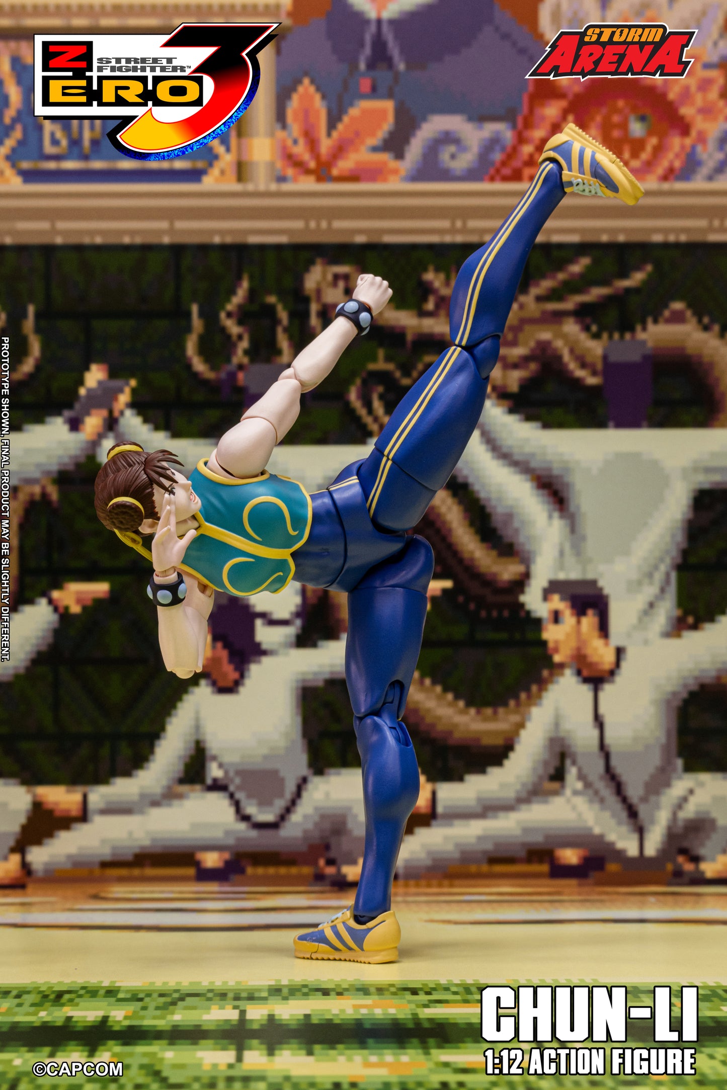 Pre-order: CHUN-LI - STREET FIGHTER ALPHA (ZERO) 3 "STORM ARENA" 1/12 Scale