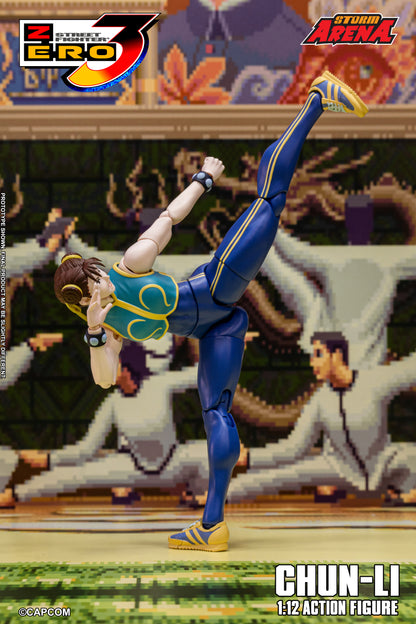 Pre-order: CHUN-LI - STREET FIGHTER ALPHA (ZERO) 3 "STORM ARENA" 1/12 Scale