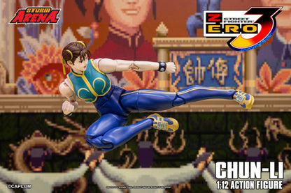 Pre-order: CHUN-LI - STREET FIGHTER ALPHA (ZERO) 3 "STORM ARENA" 1/12 Scale