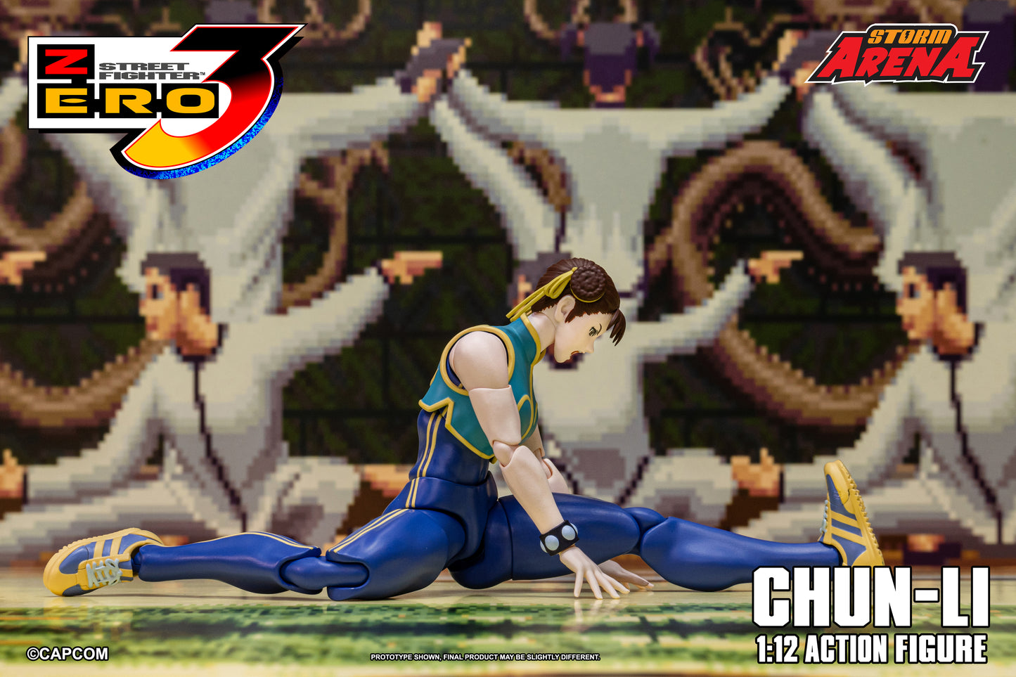 Pre-order: CHUN-LI - STREET FIGHTER ALPHA (ZERO) 3 "STORM ARENA" 1/12 Scale