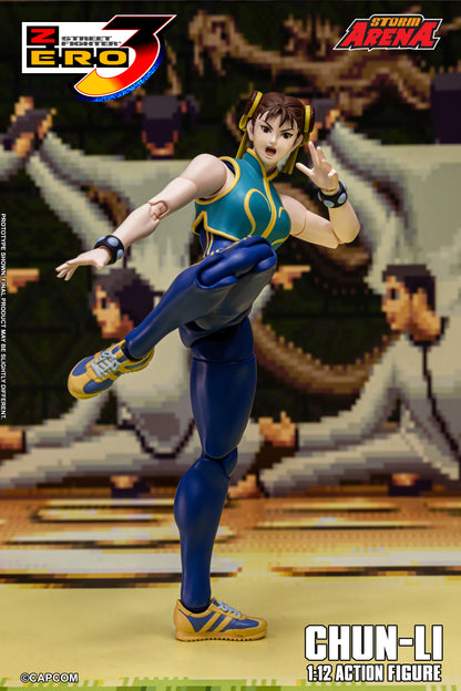 Pre-order: CHUN-LI - STREET FIGHTER ALPHA (ZERO) 3 "STORM ARENA" 1/12 Scale