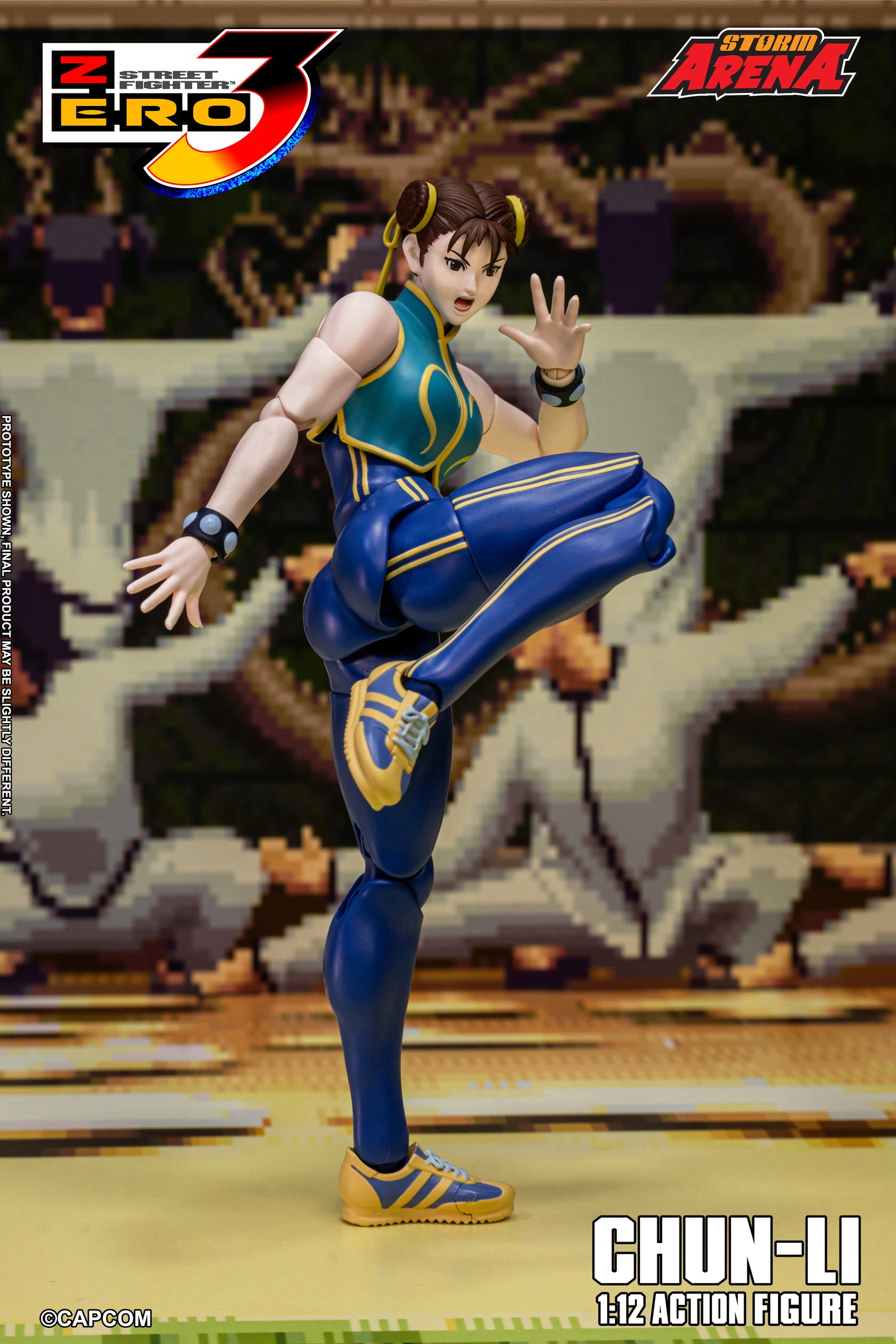 Pre-order: CHUN-LI - STREET FIGHTER ALPHA (ZERO) 3 "STORM ARENA" 1/12 Scale