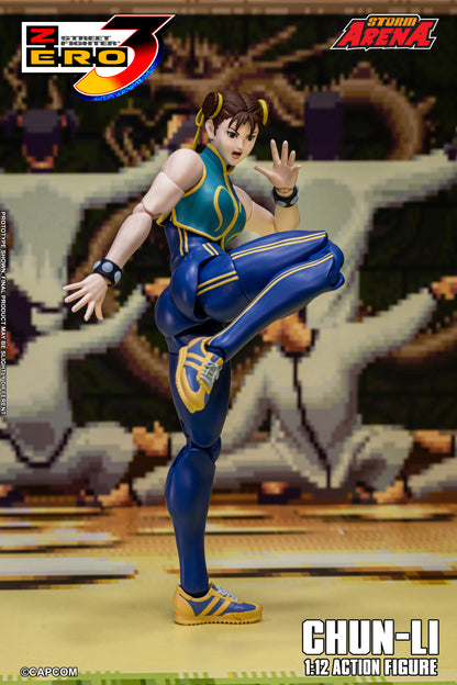 Pre-order: CHUN-LI - STREET FIGHTER ALPHA (ZERO) 3 "STORM ARENA" 1/12 Scale