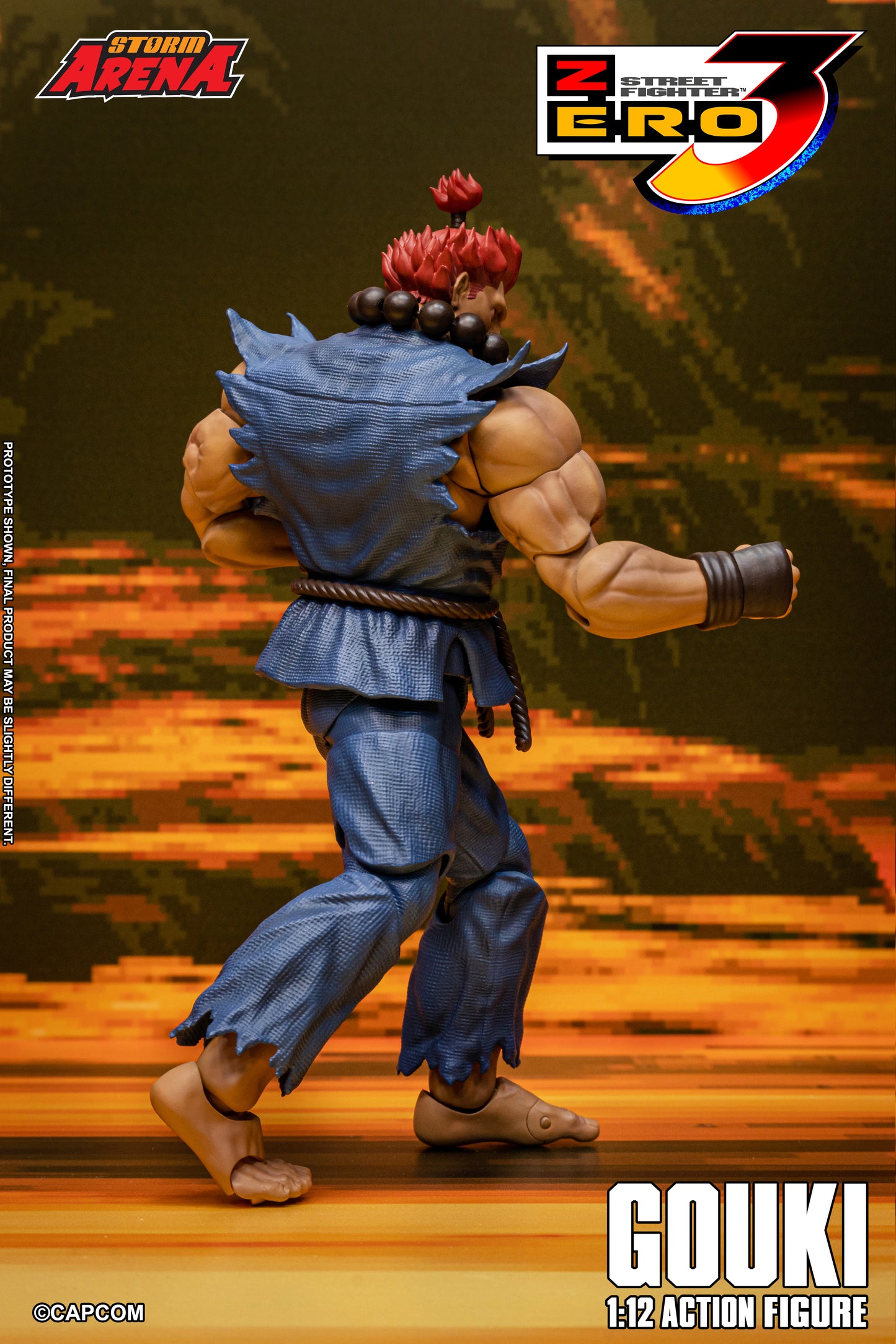 Pre-order: AKUMA (GOUKI) - STREET FIGHTER ALPHA (ZERO) 3 "STORM ARENA" 1/12 Scale