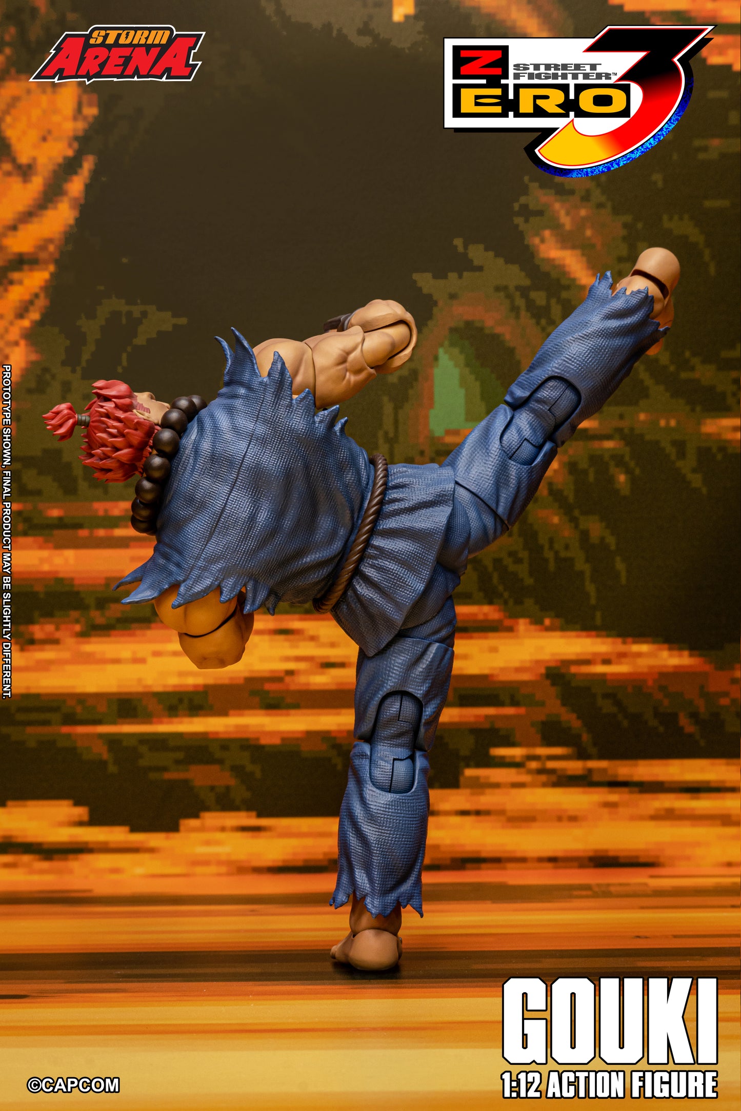 Pre-order: AKUMA (GOUKI) - STREET FIGHTER ALPHA (ZERO) 3 "STORM ARENA" 1/12 Scale