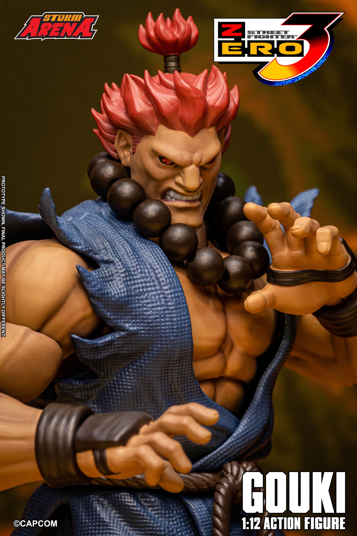 Pre-order: AKUMA (GOUKI) - STREET FIGHTER ALPHA (ZERO) 3 "STORM ARENA" 1/12 Scale