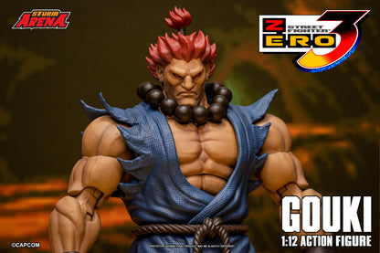 Pre-order: AKUMA (GOUKI) - STREET FIGHTER ALPHA (ZERO) 3 "STORM ARENA" 1/12 Scale