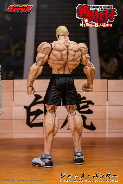 Pre-order: JACK HAMMER - BAKI HANMA STORM ARENA 1/12 Scale