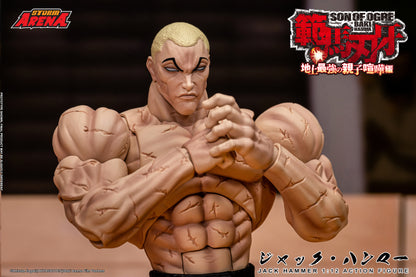 Pre-order: JACK HAMMER - BAKI HANMA STORM ARENA 1/12 Scale