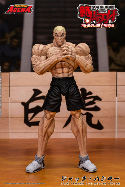 Pre-order: JACK HAMMER - BAKI HANMA STORM ARENA 1/12 Scale