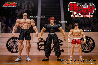 Pre-order: JACK HAMMER - BAKI HANMA STORM ARENA 1/12 Scale