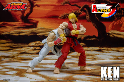 In Stock: KEN - STREET FIGHTER ALPHA (ZERO) 3 "STORM ARENA" 1/12 Scale