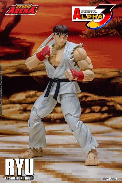 In Stock: RYU - STREET FIGHTER ALPHA (ZERO) 3 "STORM ARENA" 1/12 Scale