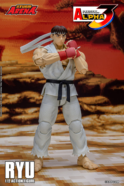 In Stock: RYU - STREET FIGHTER ALPHA (ZERO) 3 "STORM ARENA" 1/12 Scale