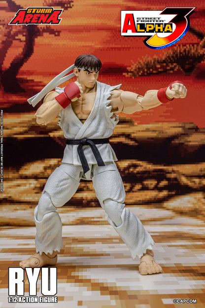 In Stock: RYU - STREET FIGHTER ALPHA (ZERO) 3 "STORM ARENA" 1/12 Scale