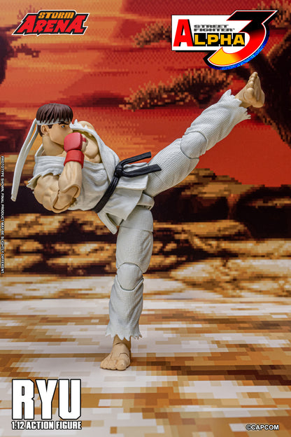 In Stock: RYU - STREET FIGHTER ALPHA (ZERO) 3 "STORM ARENA" 1/12 Scale