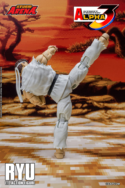 In Stock: RYU - STREET FIGHTER ALPHA (ZERO) 3 "STORM ARENA" 1/12 Scale