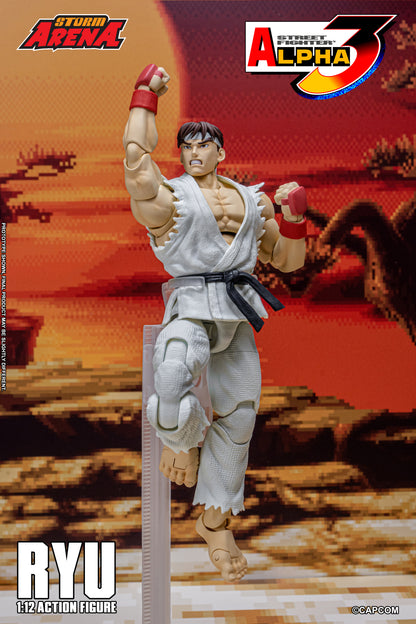 In Stock: RYU - STREET FIGHTER ALPHA (ZERO) 3 "STORM ARENA" 1/12 Scale