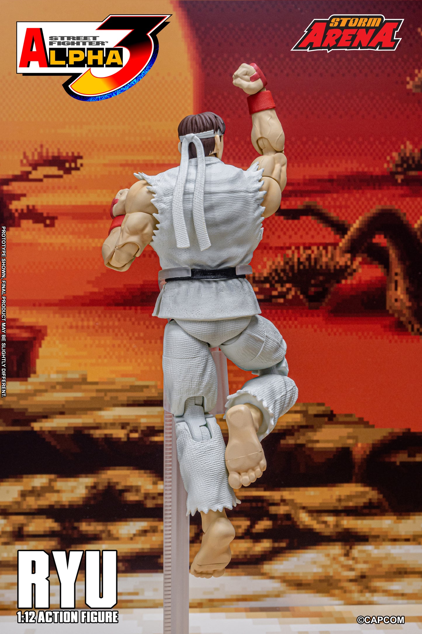 In Stock: RYU - STREET FIGHTER ALPHA (ZERO) 3 "STORM ARENA" 1/12 Scale