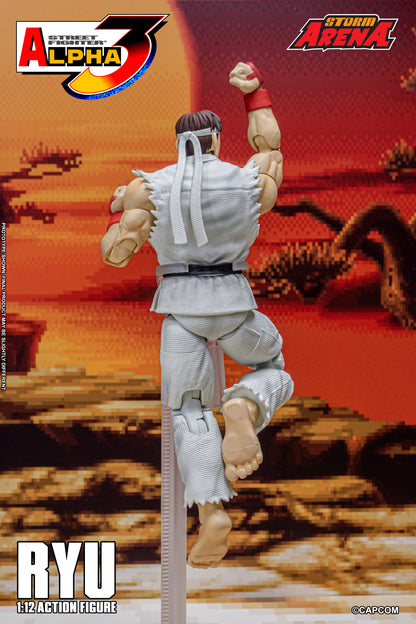 In Stock: RYU - STREET FIGHTER ALPHA (ZERO) 3 "STORM ARENA" 1/12 Scale
