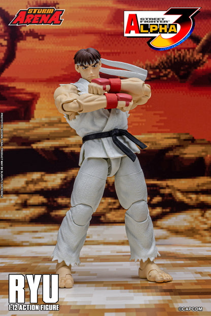 In Stock: RYU - STREET FIGHTER ALPHA (ZERO) 3 "STORM ARENA" 1/12 Scale