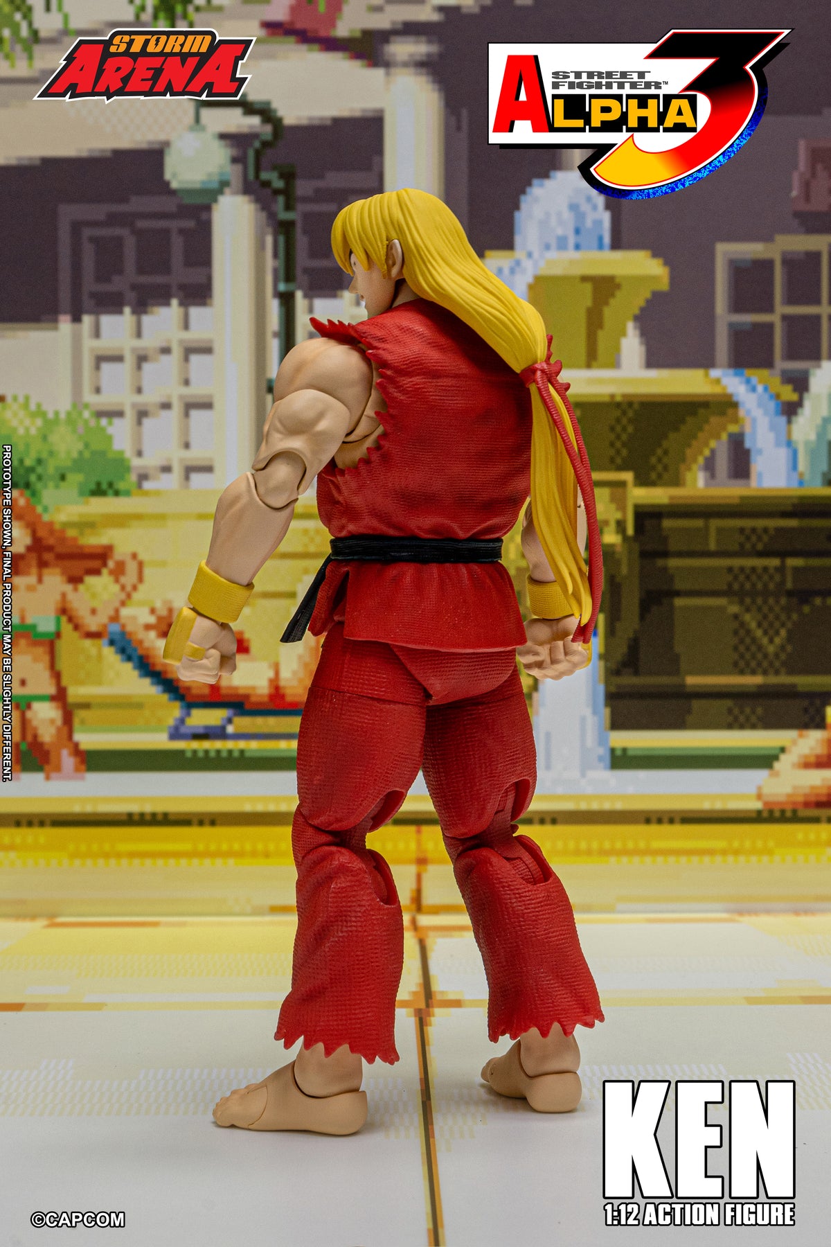 In Stock: KEN - STREET FIGHTER ALPHA (ZERO) 3 "STORM ARENA" 1/12 Scale
