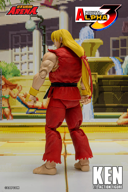 In Stock: KEN - STREET FIGHTER ALPHA (ZERO) 3 "STORM ARENA" 1/12 Scale