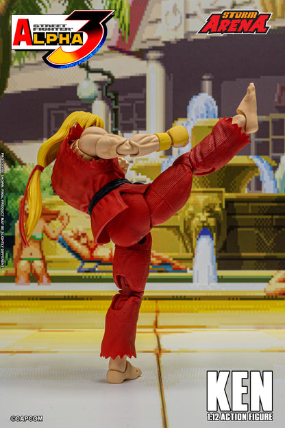 In Stock: KEN - STREET FIGHTER ALPHA (ZERO) 3 "STORM ARENA" 1/12 Scale