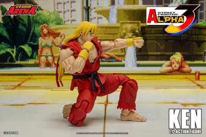 In Stock: KEN - STREET FIGHTER ALPHA (ZERO) 3 "STORM ARENA" 1/12 Scale