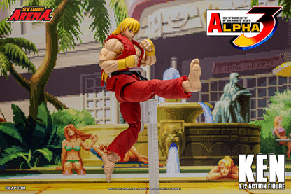In Stock: KEN - STREET FIGHTER ALPHA (ZERO) 3 "STORM ARENA" 1/12 Scale