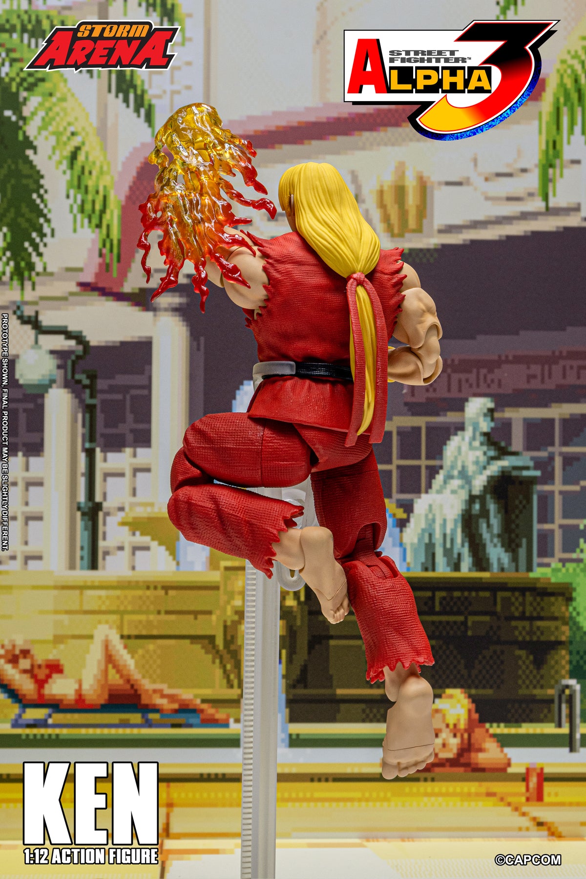 In Stock: KEN - STREET FIGHTER ALPHA (ZERO) 3 "STORM ARENA" 1/12 Scale