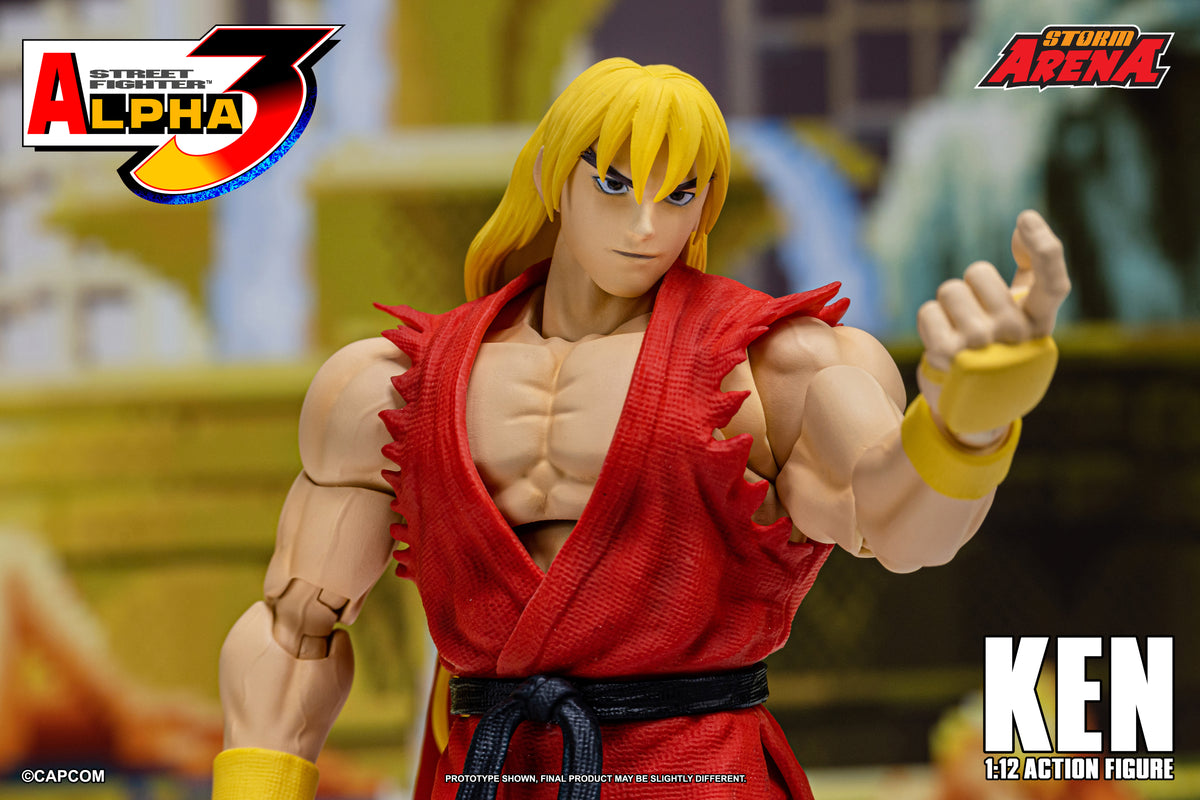 In Stock: KEN - STREET FIGHTER ALPHA (ZERO) 3 "STORM ARENA" 1/12 Scale