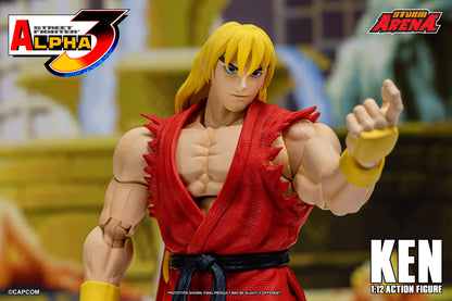 In Stock: KEN - STREET FIGHTER ALPHA (ZERO) 3 "STORM ARENA" 1/12 Scale