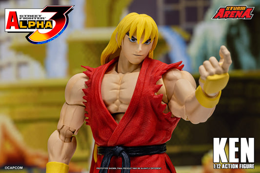 In Stock: KEN - STREET FIGHTER ALPHA (ZERO) 3 "STORM ARENA" 1/12 Scale
