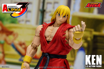 In Stock: KEN - STREET FIGHTER ALPHA (ZERO) 3 "STORM ARENA" 1/12 Scale