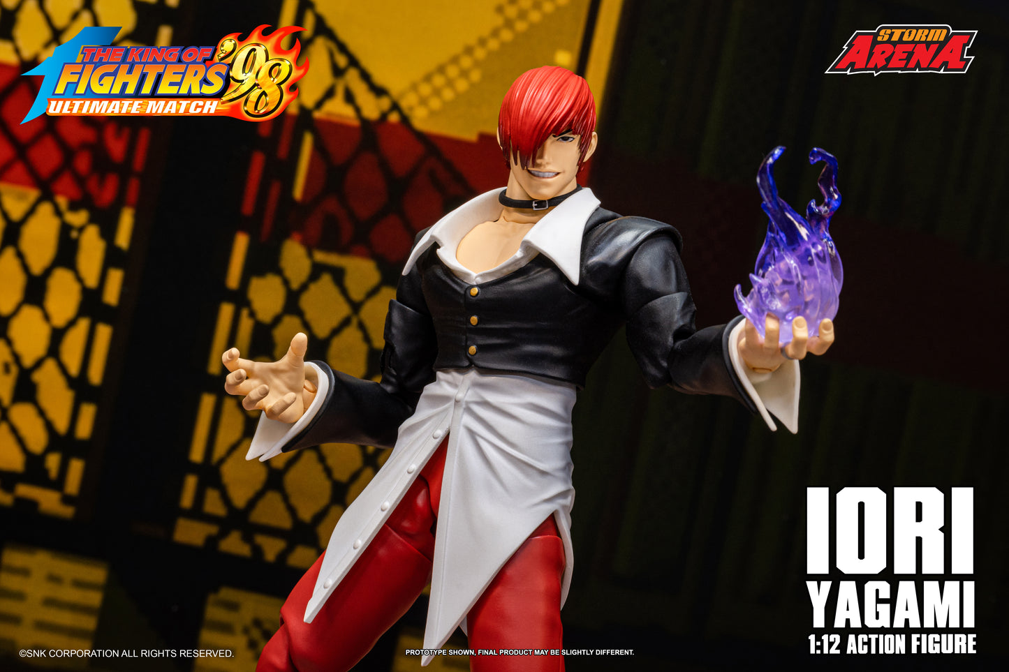 Pre-order: IORI YAGAMI - THE KING OF FIGHTERS’98 UM STORM ARENA 1/12 Scale