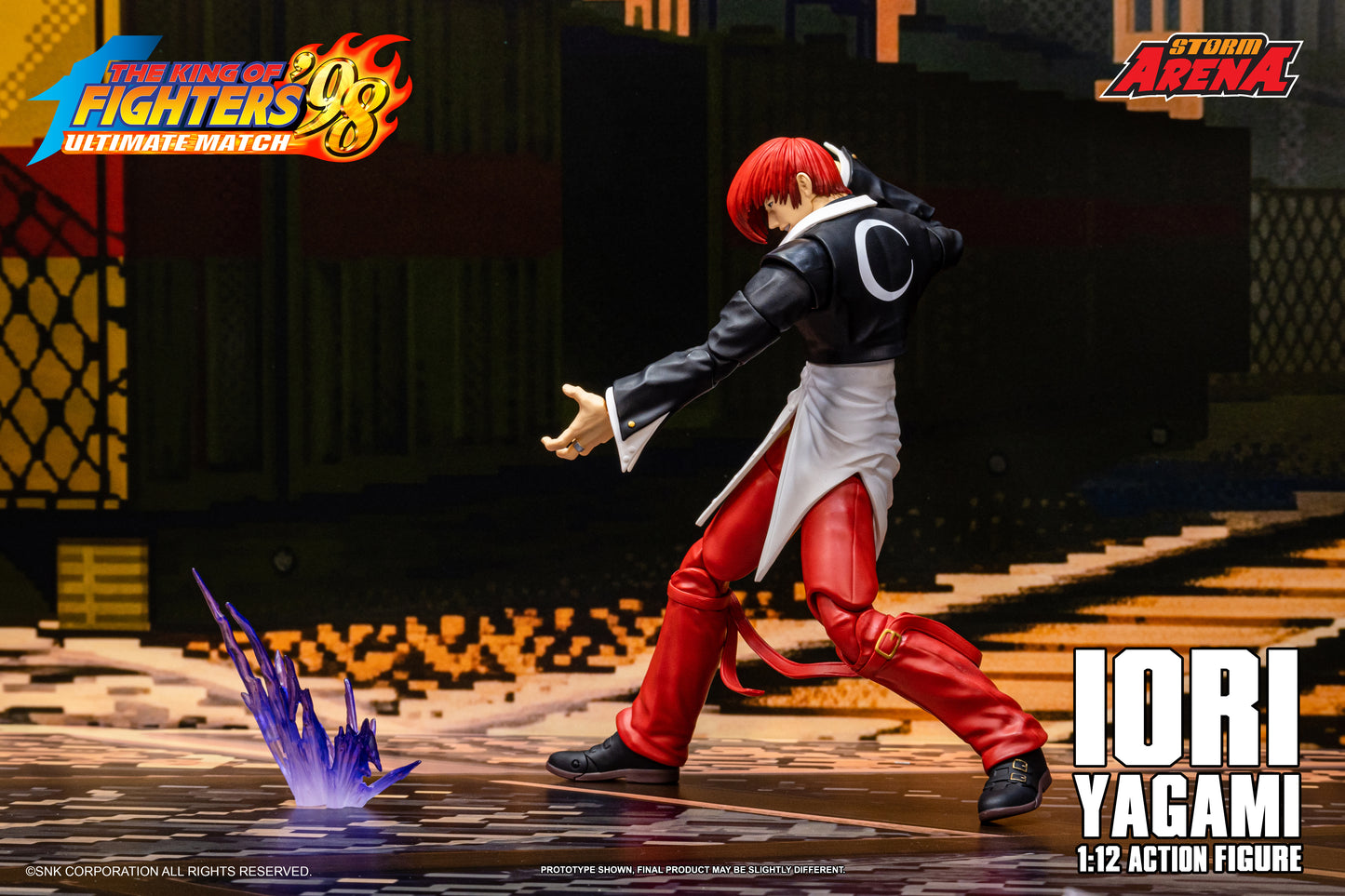 Pre-order: IORI YAGAMI - THE KING OF FIGHTERS’98 UM STORM ARENA 1/12 Scale