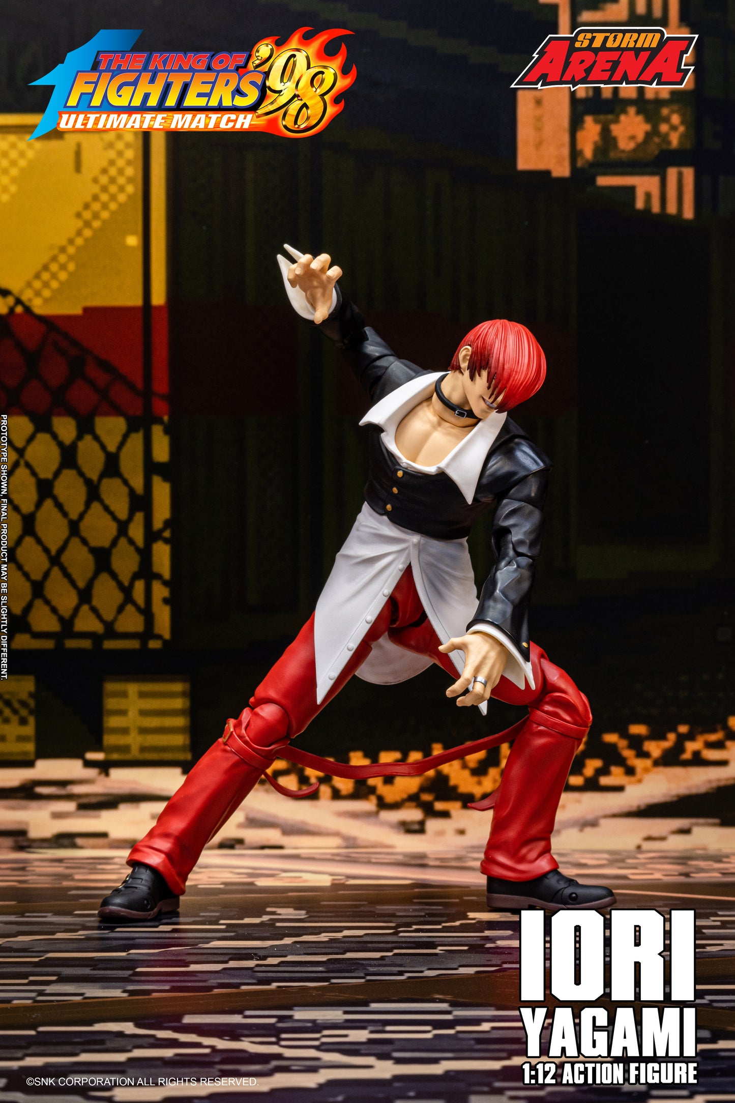 Pre-order: IORI YAGAMI - THE KING OF FIGHTERS’98 UM STORM ARENA 1/12 Scale