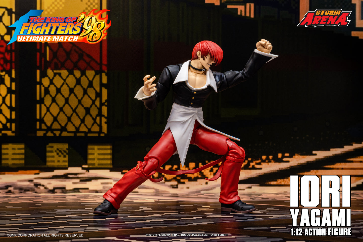 Pre-order: IORI YAGAMI - THE KING OF FIGHTERS’98 UM STORM ARENA 1/12 Scale