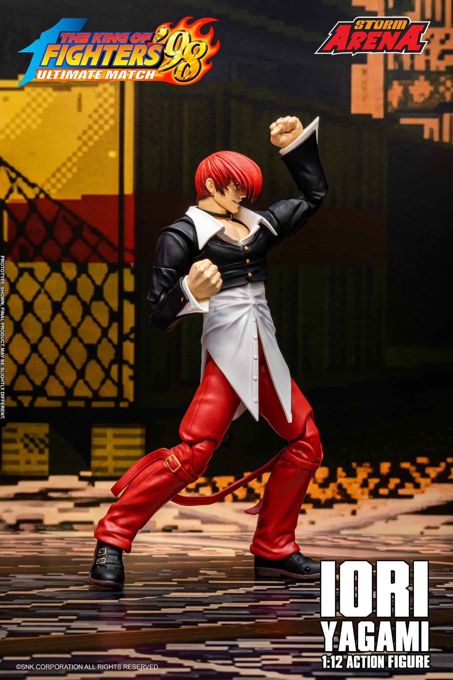 Pre-order: IORI YAGAMI - THE KING OF FIGHTERS’98 UM STORM ARENA 1/12 Scale