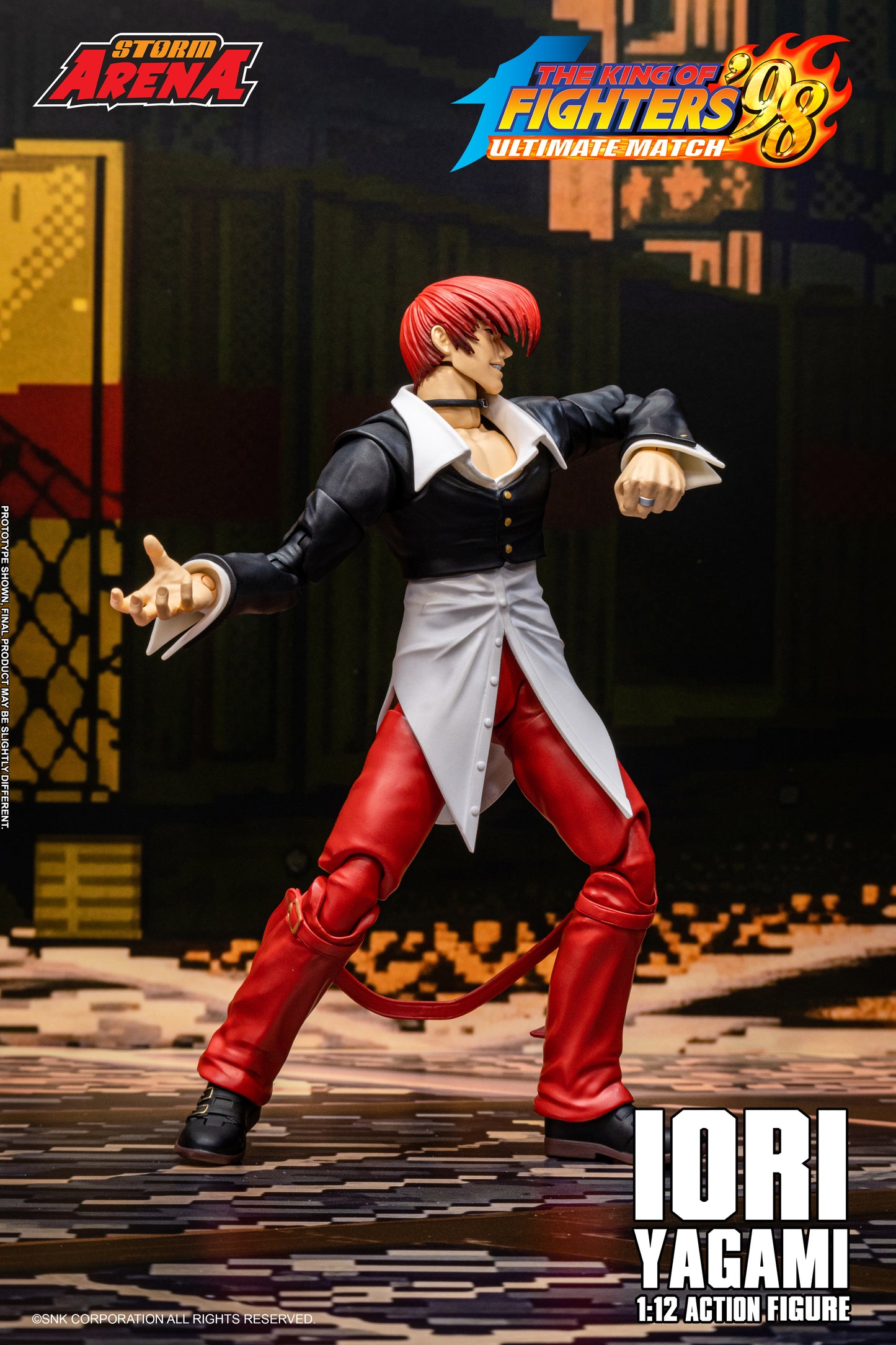 Pre-order: IORI YAGAMI - THE KING OF FIGHTERS’98 UM STORM ARENA 1/12 Scale
